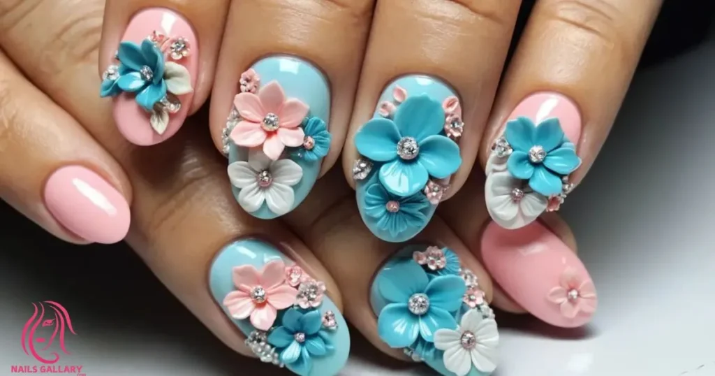  3D Floral Embellishments