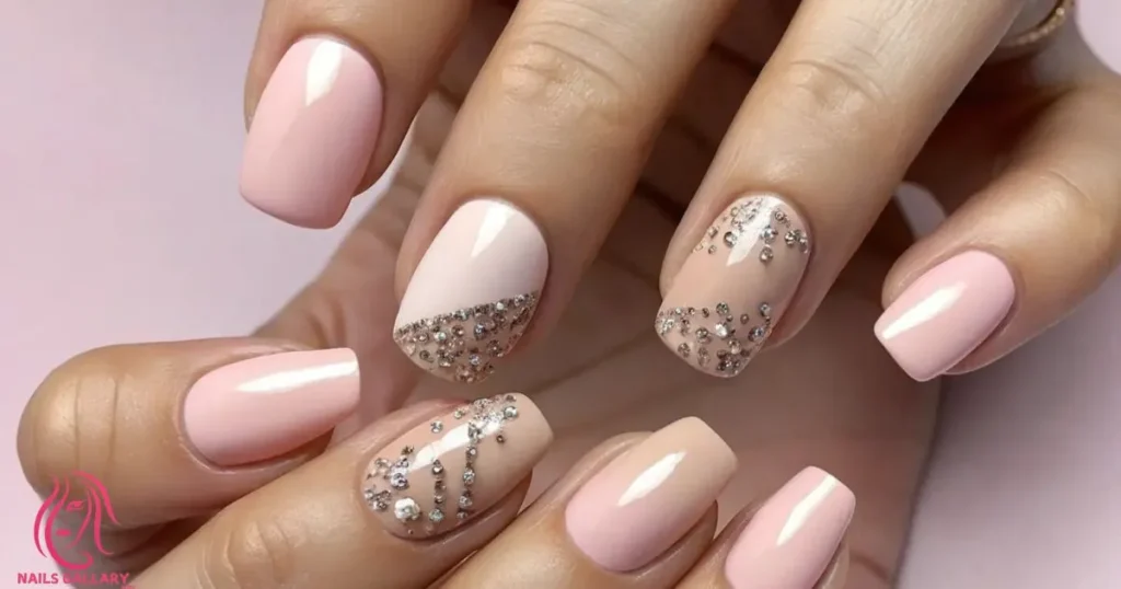 Baby Pink and Nude Combination