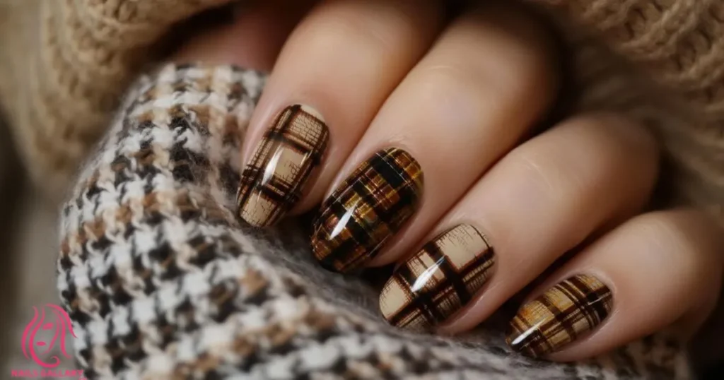 Brown and Copper Geometric