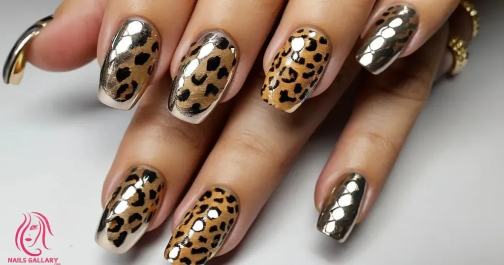 Cheetah with Metallic Accents