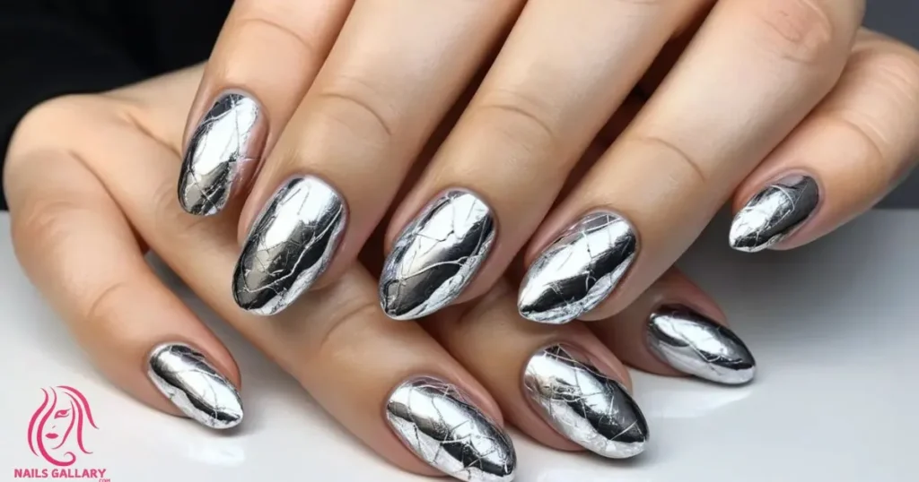 Delicate Silver Foil