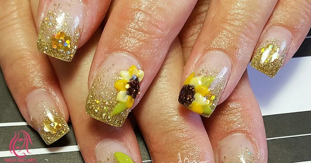 Glitter Sunflower