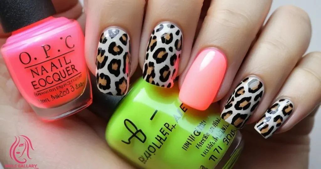 Leopard Print with Neon Accents