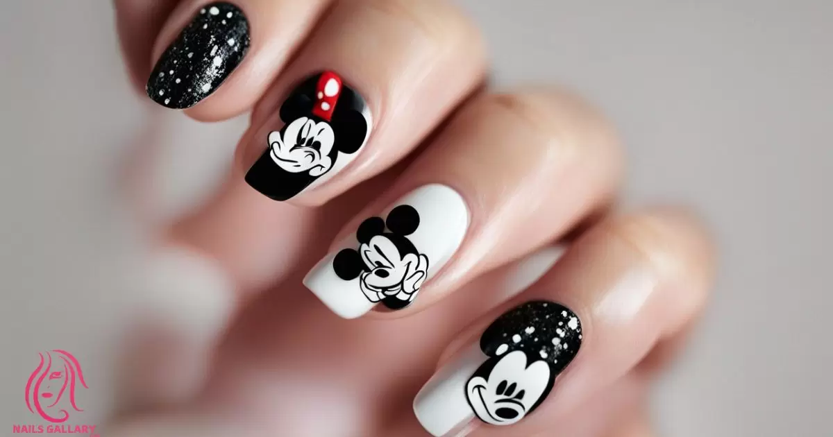 Mickey Mouse Nail