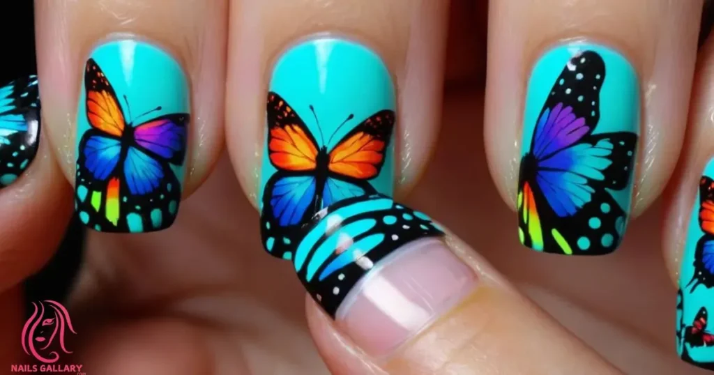 Neon Butterfly Designs