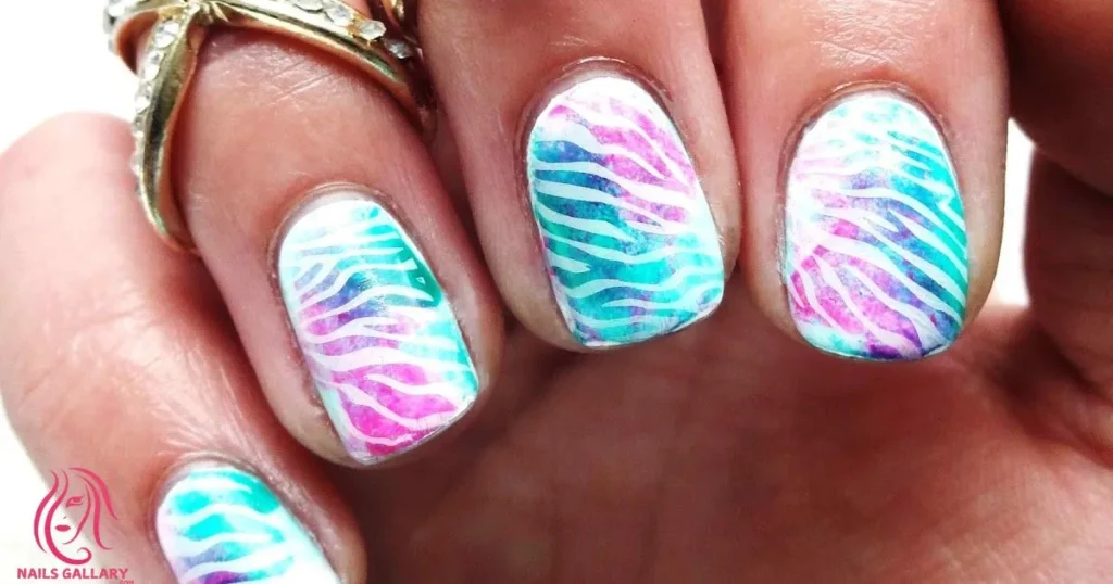 Pastel Zebra Print