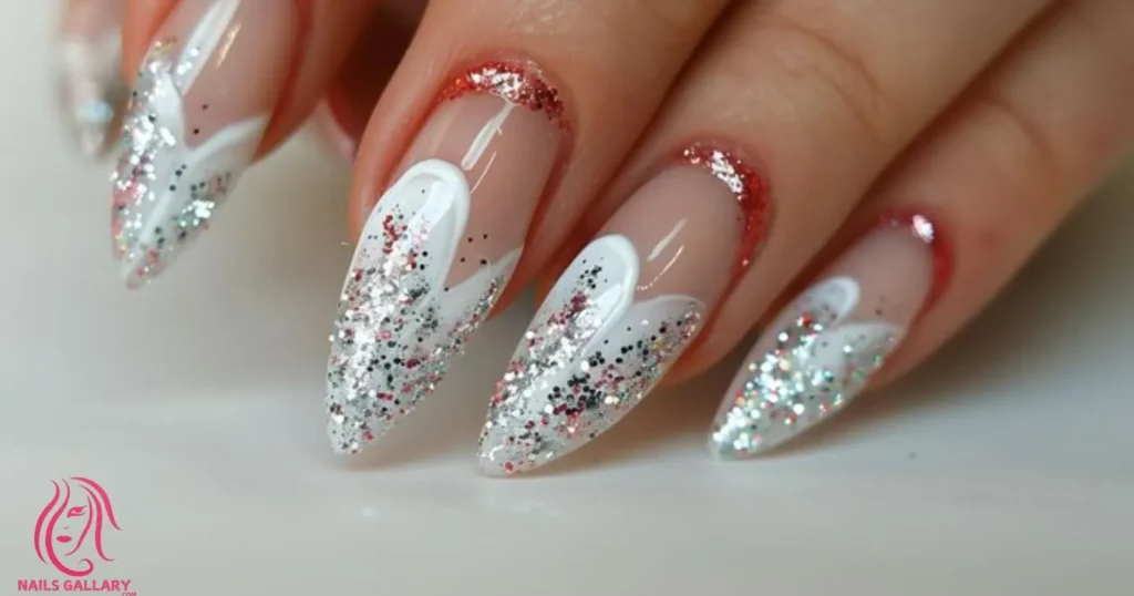 Rhinestone French Tips