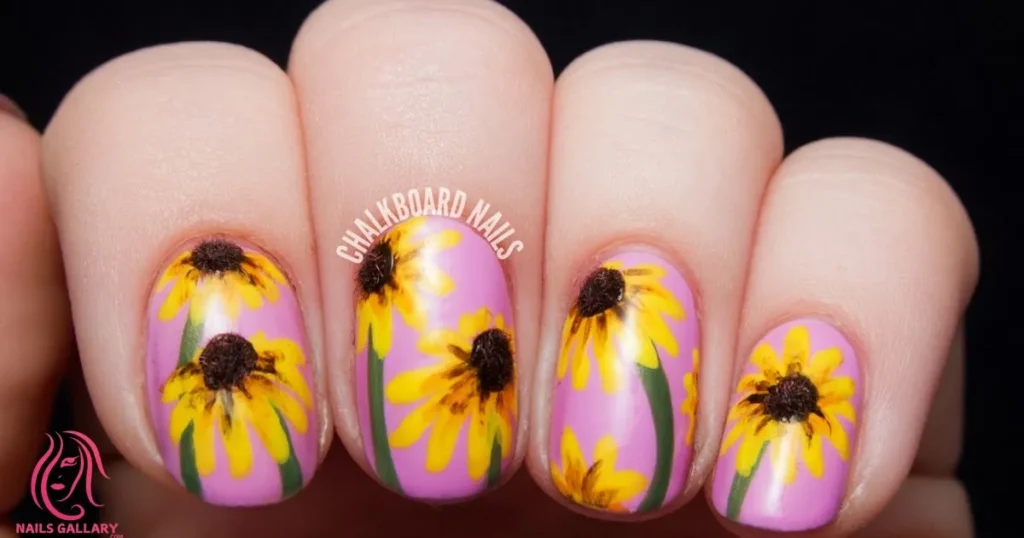 Sunflower with Foil Accents