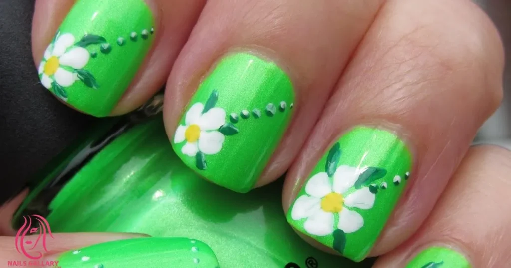 Tropical Jungle Nails