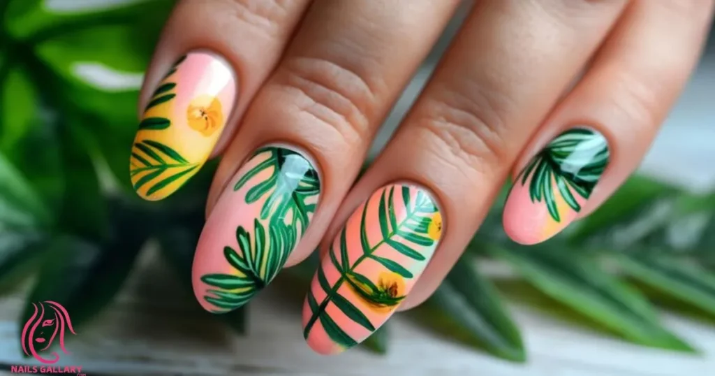  Tropical Palm Leaves