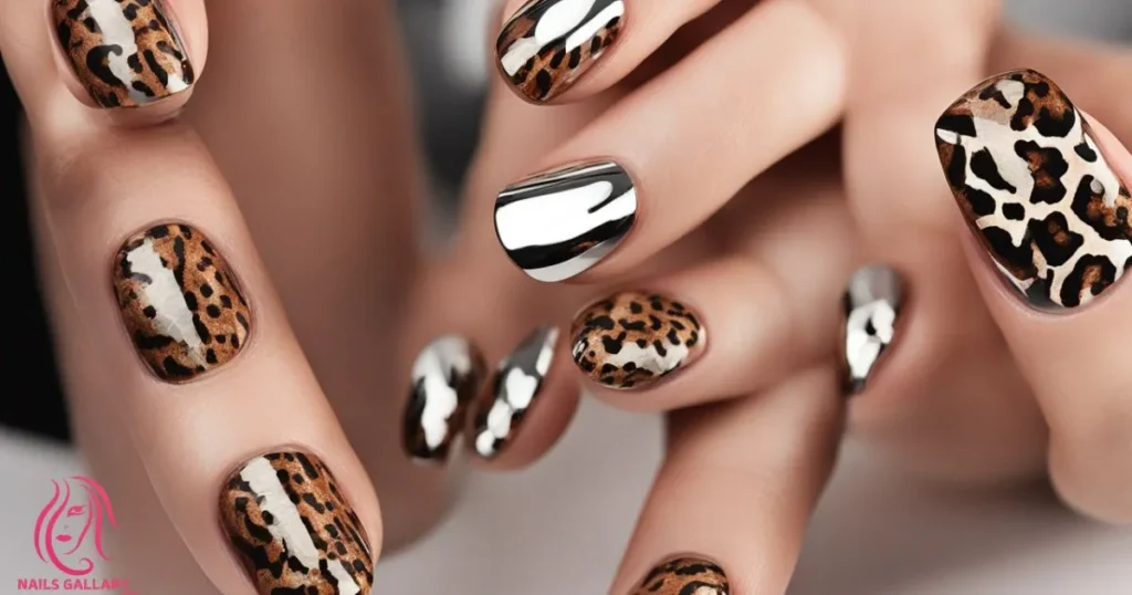 Brown Chrome and Animal Print