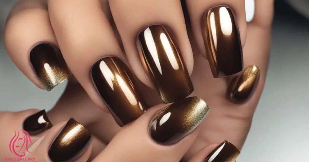 Brown Chrome Ombre