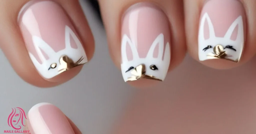 Bunny Ears French Tips