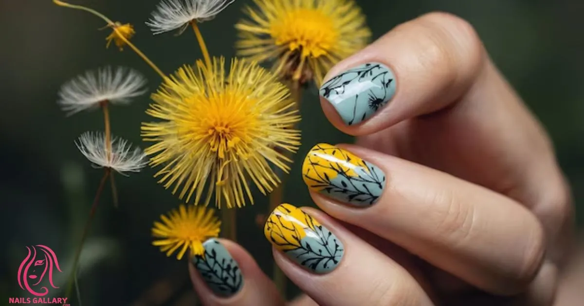 Classy Spring Seasonal Nail Art