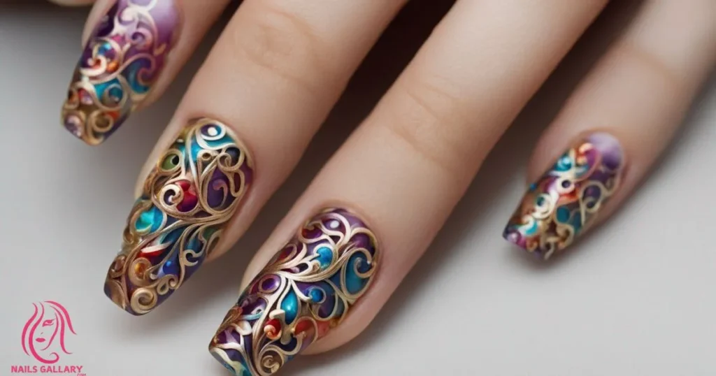 Colorful Filigree