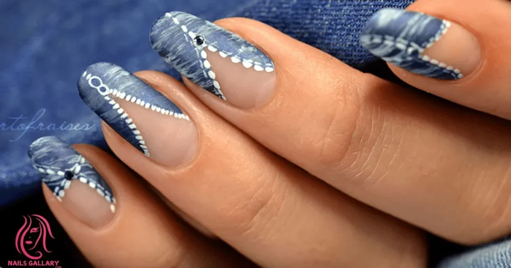  Denim Nail Art