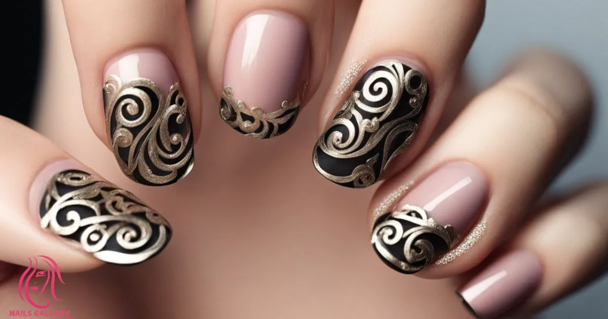 Filigree Nail Design