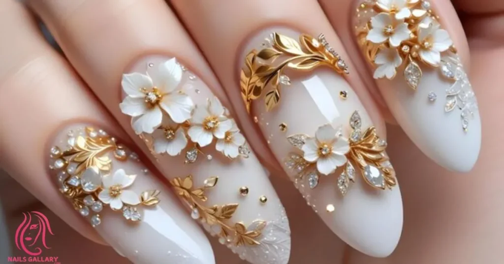 Floral Gold Accents