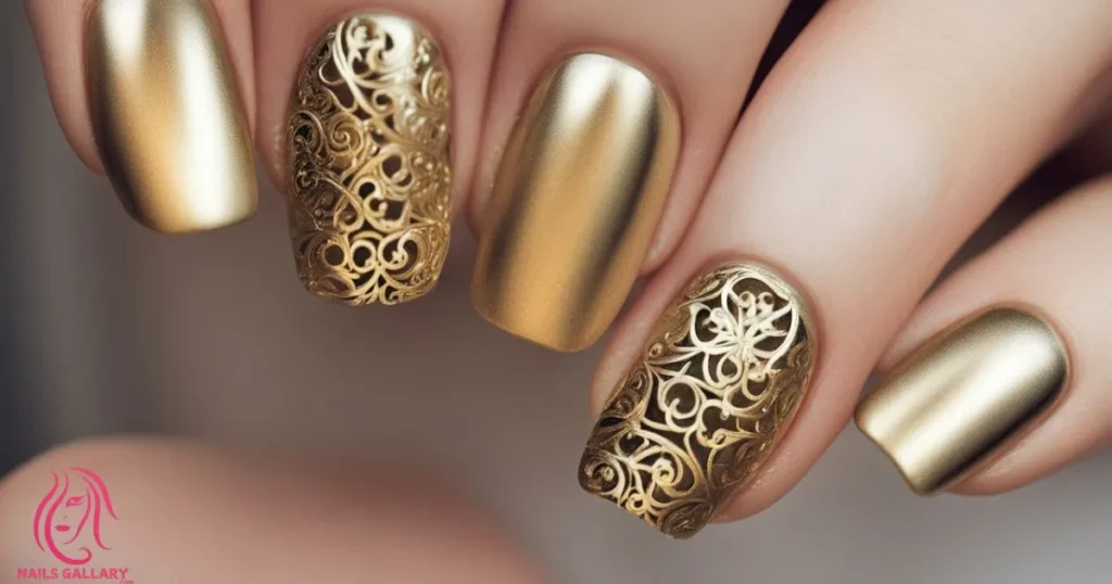 Gold Filigree Accents