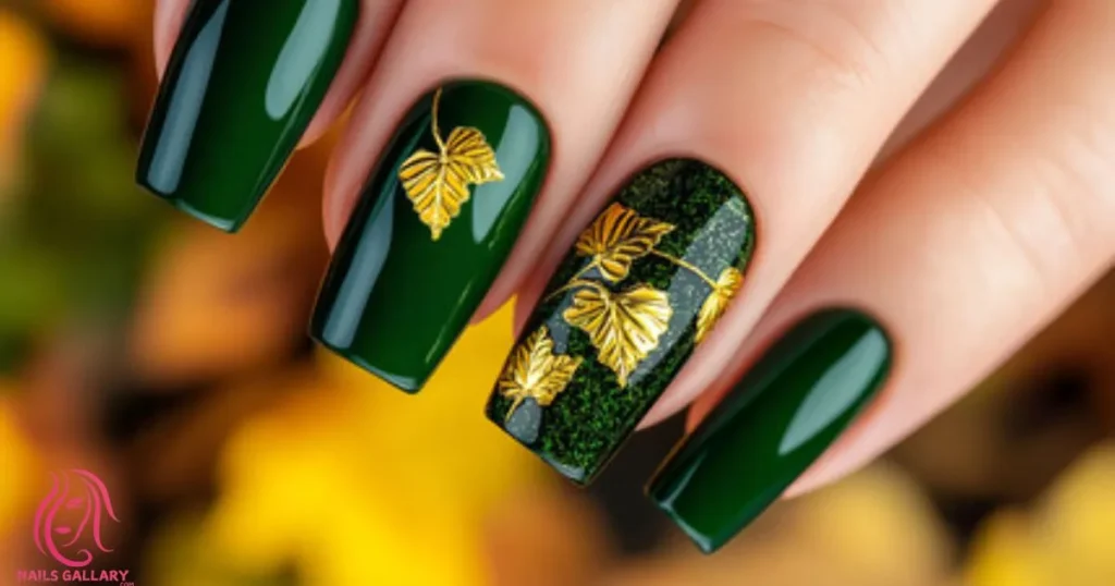 Gold Leaf Accents for Autumn