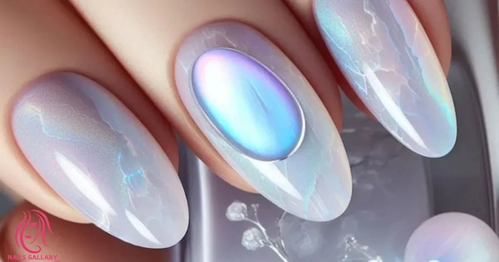 Holographic French Tips