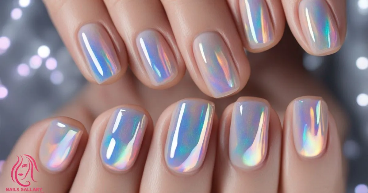 Holographic Nail Design