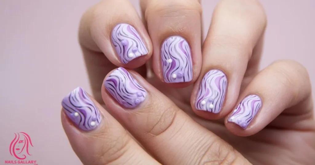 Lavender Swirls