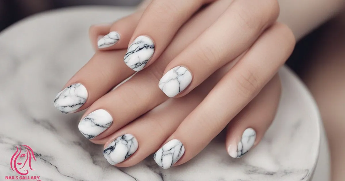 Marble Nail Design