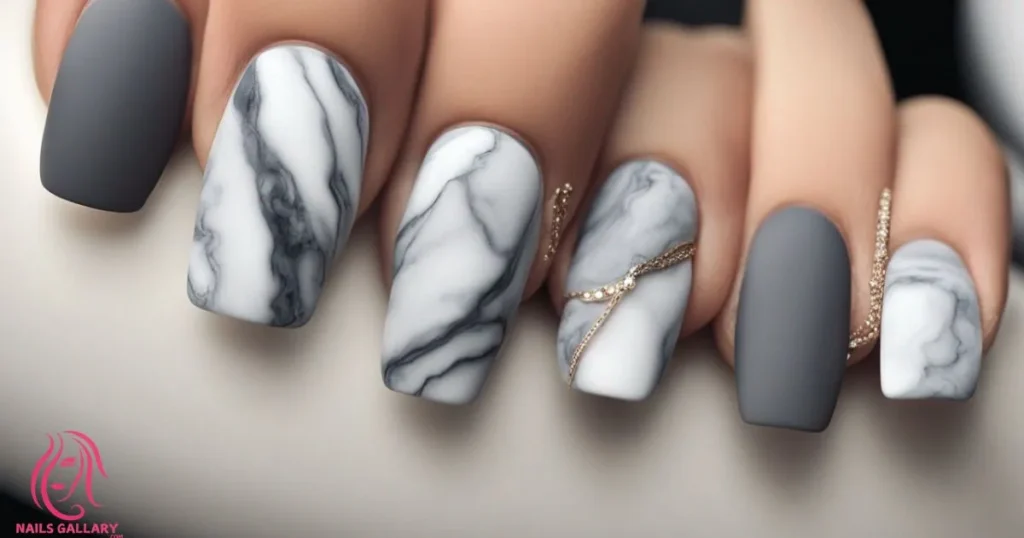 Matte Marble Finish