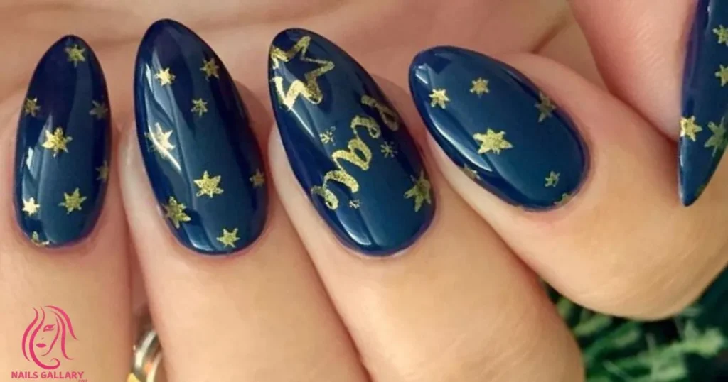 Navy and Gold