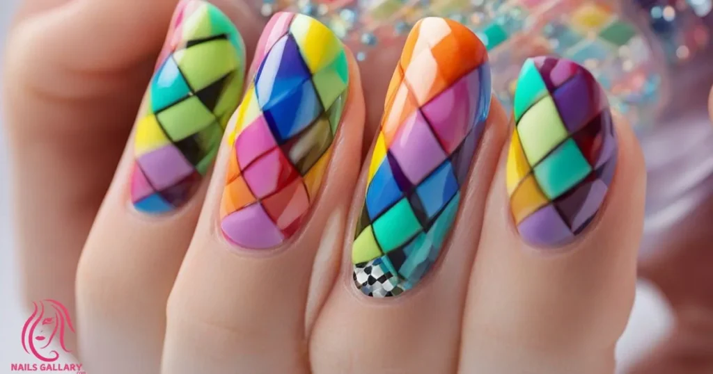 Rainbow Checkered