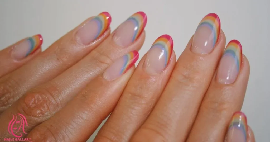 Rainbow Nails