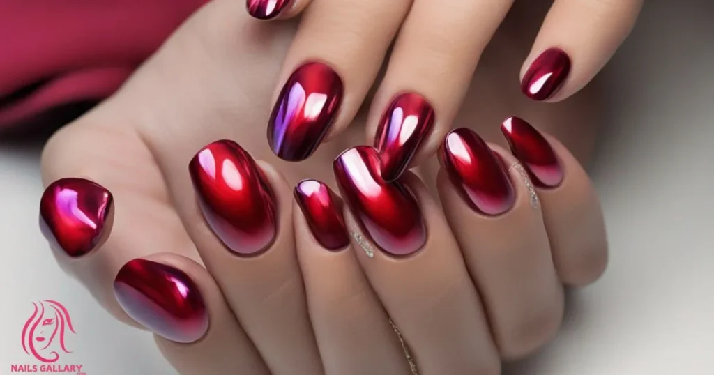 Red Chrome Ombre