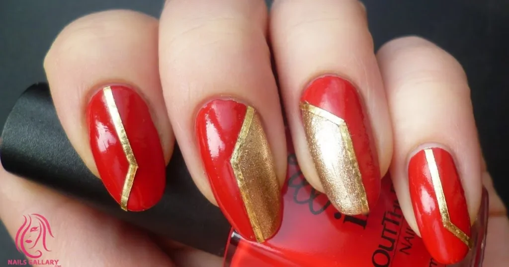 Red Glossy Nails