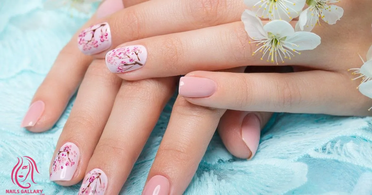 Rose Spring Seasonal Nail Designs