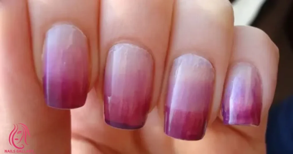 Transparent to Chrome Ombre