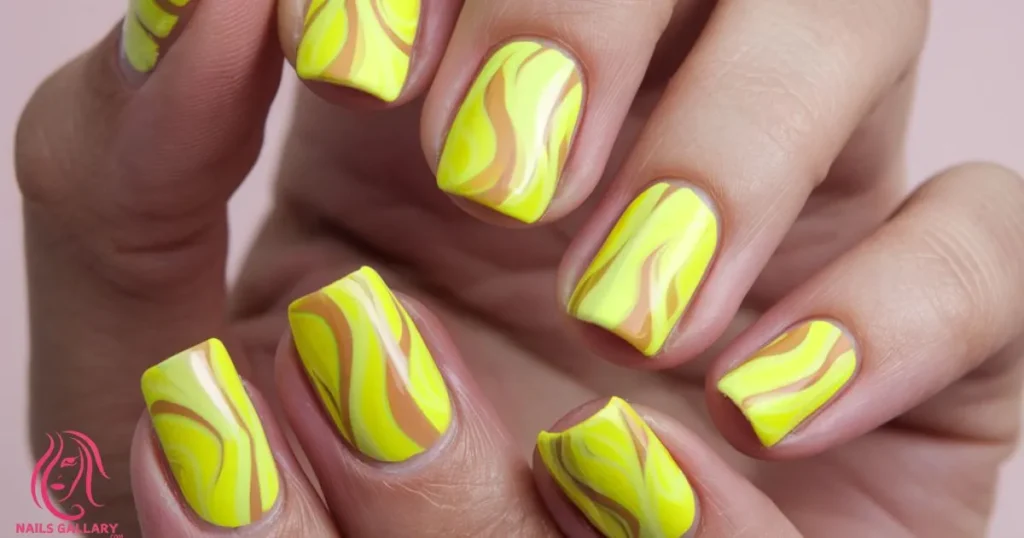 Yellow Swirls