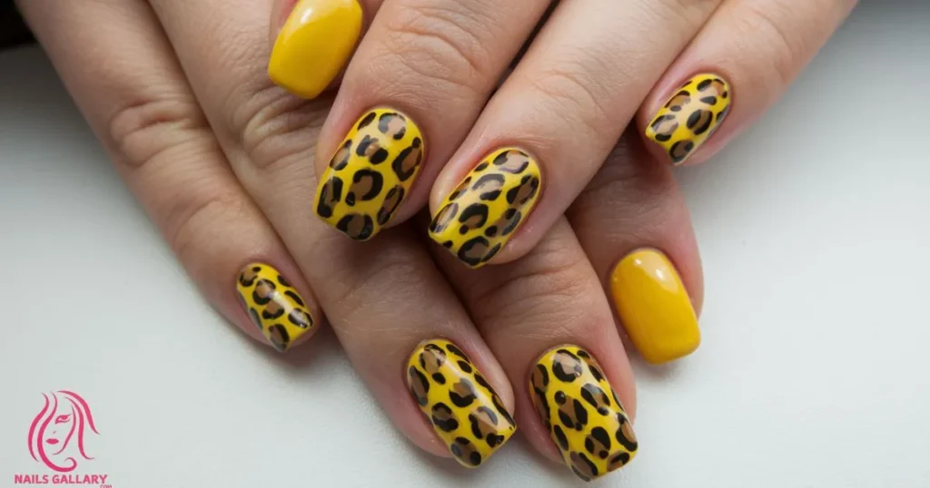 Yellow with Animal Print