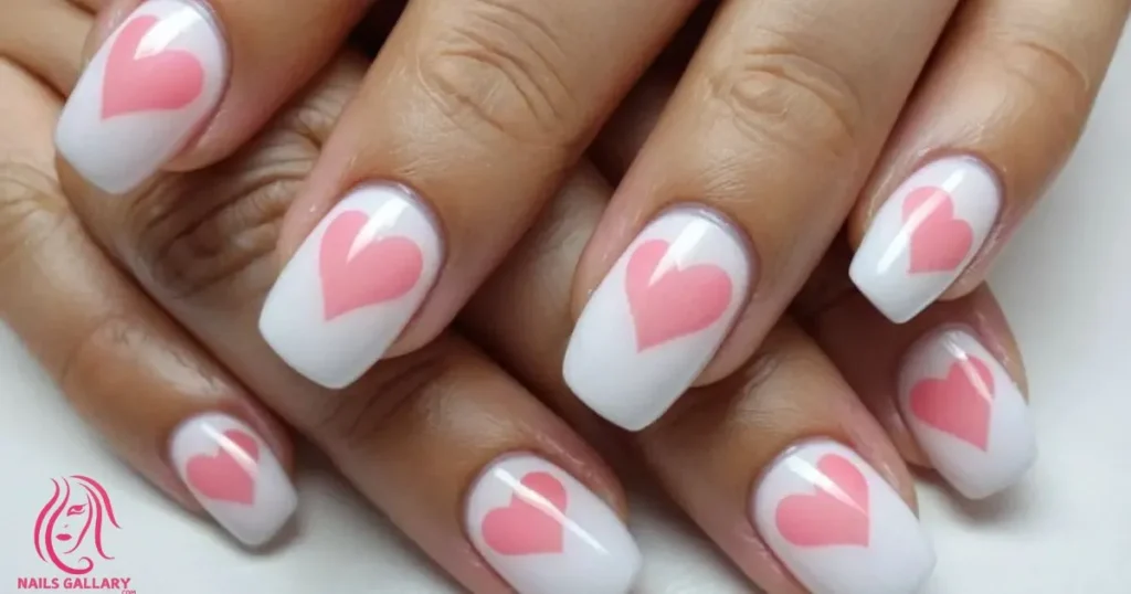 Hearted French Tips