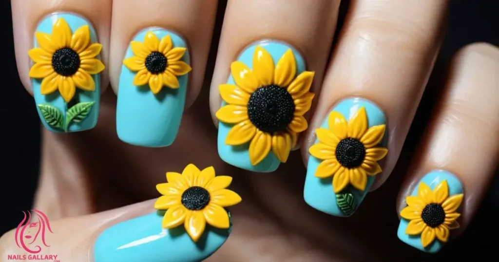  3D Sunflowers