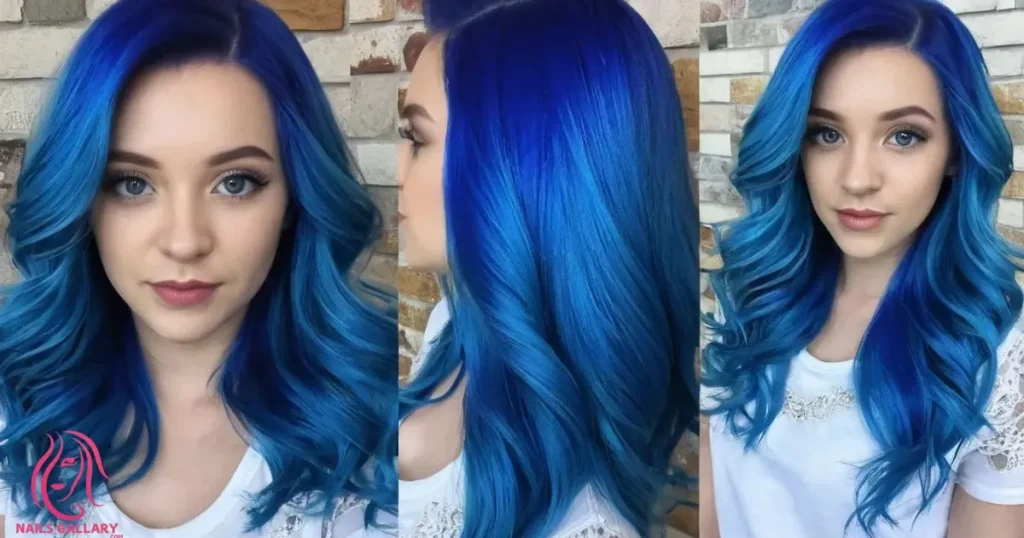 Electric Blue Hair